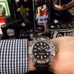 Japan Grade Replica Rolex Yacht Master 116695 Watch SS Rainbow bezel_th.jpg